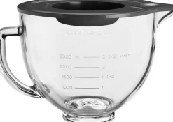 Køkkenmaskiner<KitchenAid Artisan glasskål til køkkenmaskine 4,7 liter