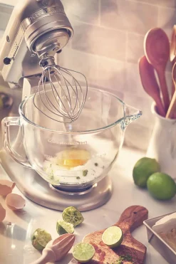 Køkkenmaskiner<KitchenAid Artisan glasskål til køkkenmaskine 4,7 liter