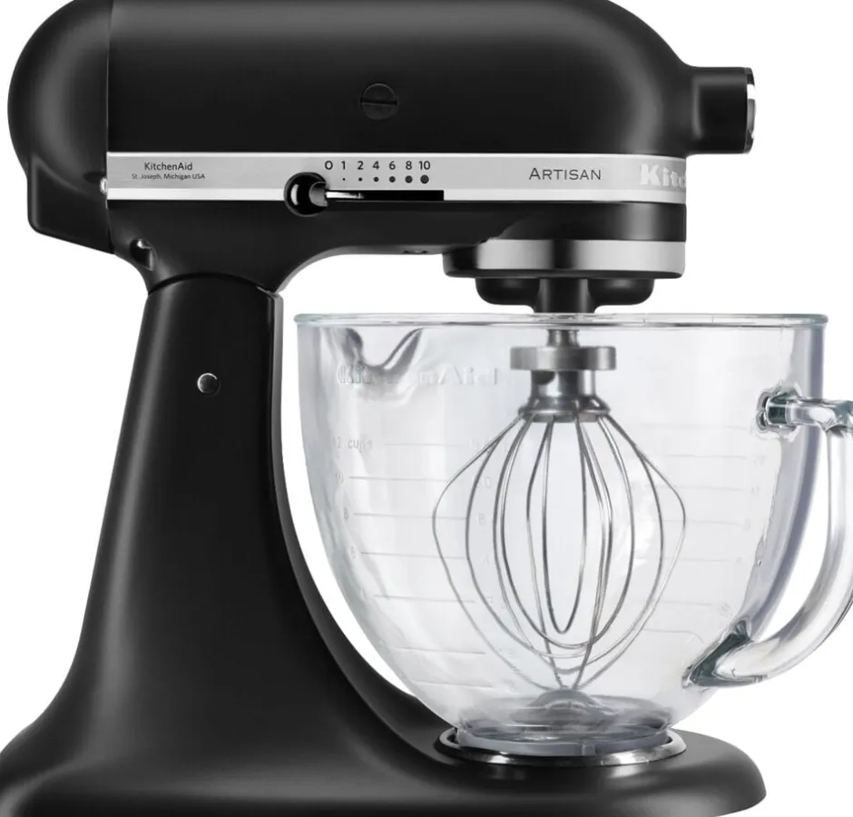 Køkkenmaskiner<KitchenAid Artisan glasskål til køkkenmaskine 4,7 liter