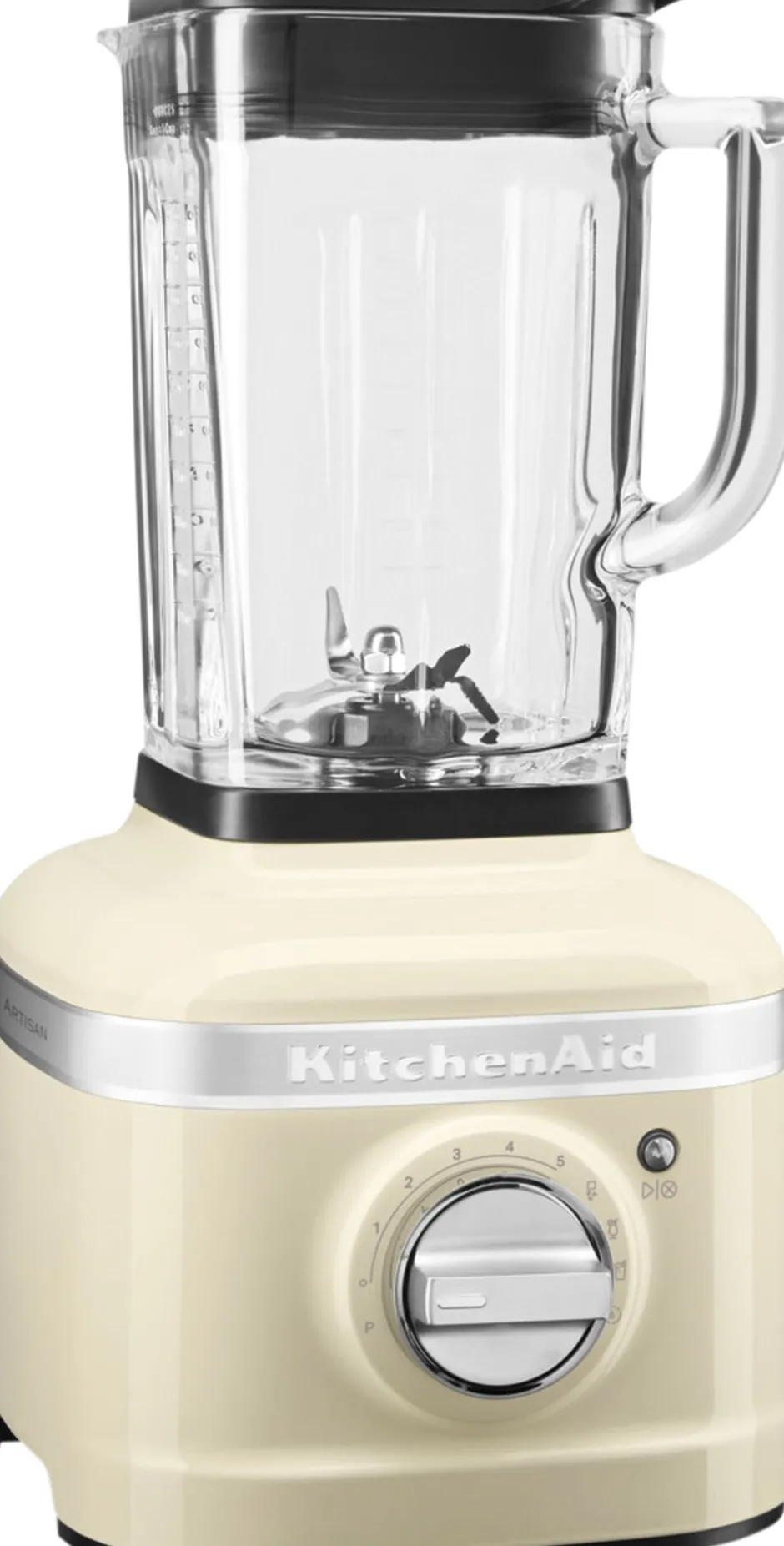 Køkkenmaskiner<KitchenAid Artisan K400 blender. 1,4 L Creme