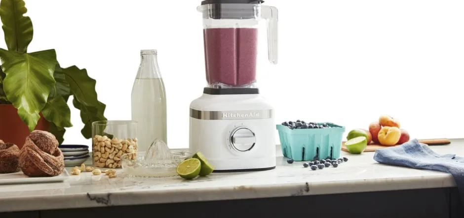 Køkkenmaskiner<KitchenAid Artisan K400 blender. 1,4 L Creme