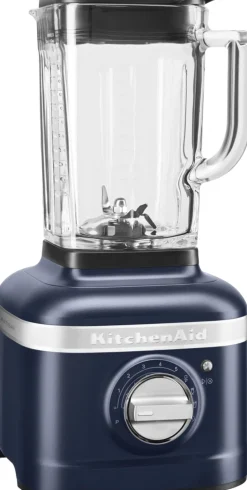 Køkkenmaskiner<KitchenAid Artisan K400 blender. 1,4 L Ink blue