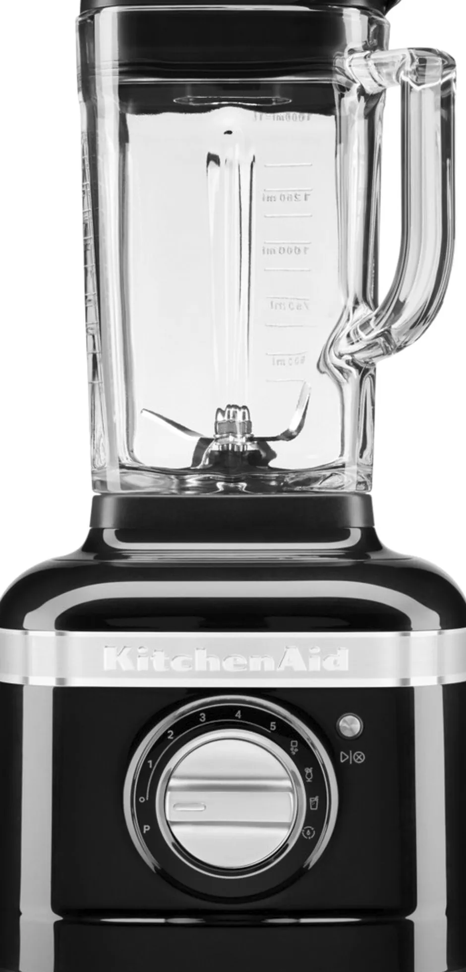 Køkkenmaskiner<KitchenAid Artisan K400 blender. 1,4 L Black