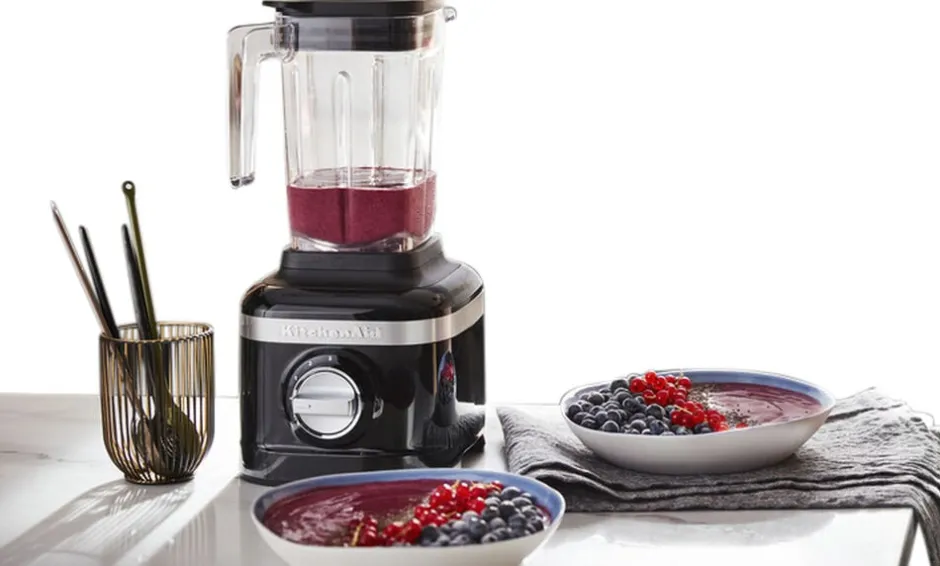 Køkkenmaskiner<KitchenAid Artisan K400 blender. 1,4 L Black