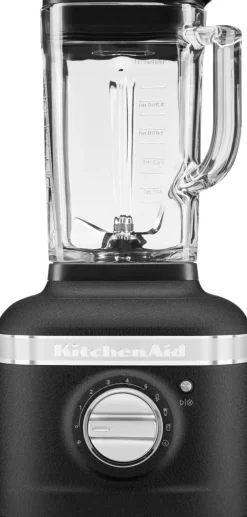 Køkkenmaskiner<KitchenAid Artisan K400 blender. 1,4 L Rustic black