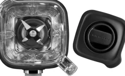 Køkkenmaskiner<KitchenAid Artisan K400 blender. 1,4 L Rustic black