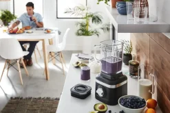 Køkkenmaskiner<KitchenAid Artisan K400 blender. 1,4 L Rustic black