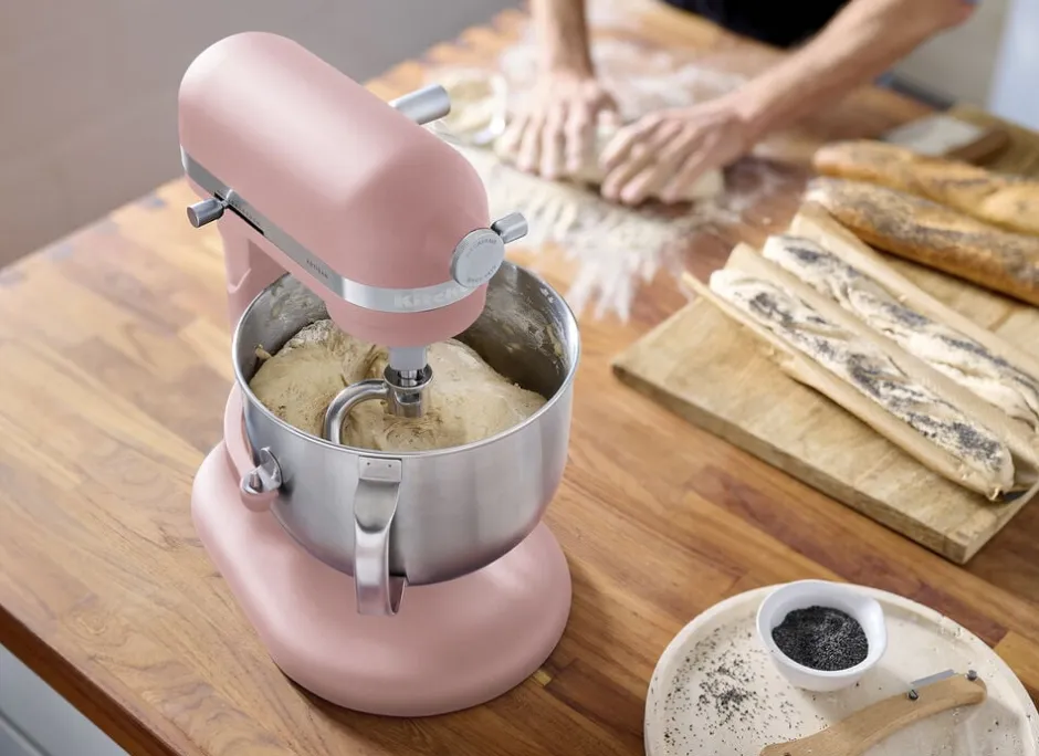 Køkkenmaskiner<KitchenAid Artisan røremaskine, 6,6 l Dried rose
