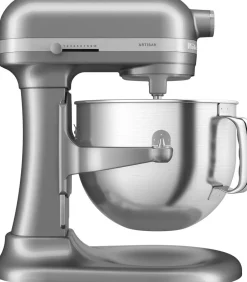 Køkkenmaskiner<KitchenAid Artisan røremaskine, 6,6 l Medalion silver