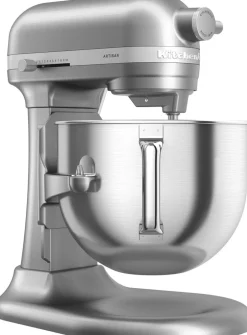 Køkkenmaskiner<KitchenAid Artisan røremaskine, 6,6 l Medalion silver