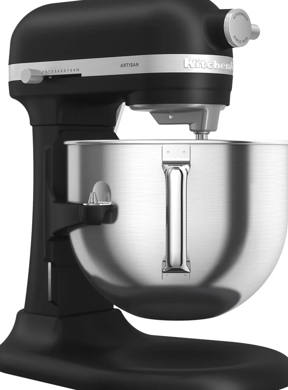 Køkkenmaskiner<KitchenAid Artisan røremaskine, 6,6 l Mat black