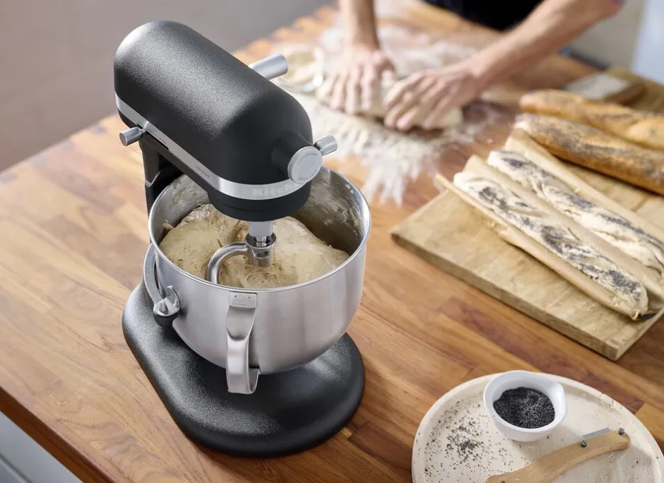 Køkkenmaskiner<KitchenAid Artisan røremaskine, 6,6 l Cast iron black