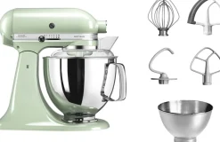 Køkkenmaskiner<KitchenAid Artisan røremaskine 4,8 l – inkl. ekstra tilbehør Pistacie