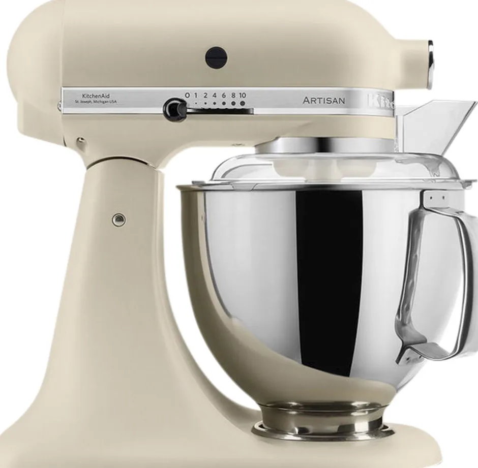 Køkkenmaskiner<KitchenAid Artisan standmixer fresh linen