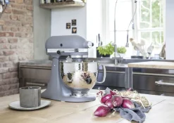 Køkkenmaskiner<KitchenAid Artisan standmixer vintage blue 4,8