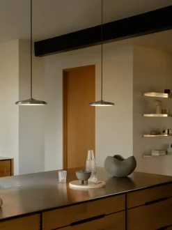 Pendler<DFTP ARTIST 25 PENDANT LED STAINLESS STEEL