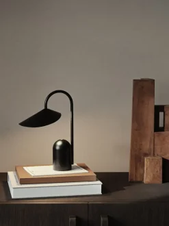 Bordlamper|Trådløse Lamper<Ferm Living Arum Portable Lamp - Black