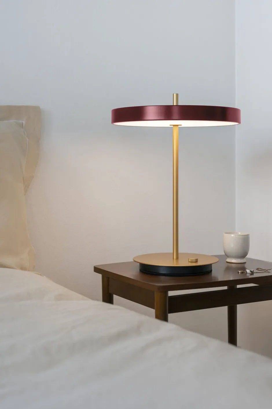 Trådløse Lamper<UMAGE Asteria Table Lamp Ruby red