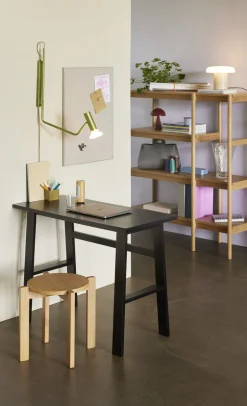 Bordlamper<Hübsch Ateliers Bordlampe Sand/Hvid