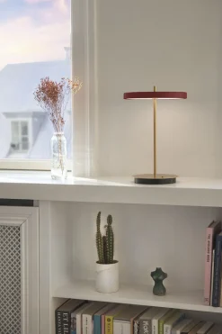 Trådløse Lamper<UMAGE Ateria Move Portable Table Lamp Ruby red