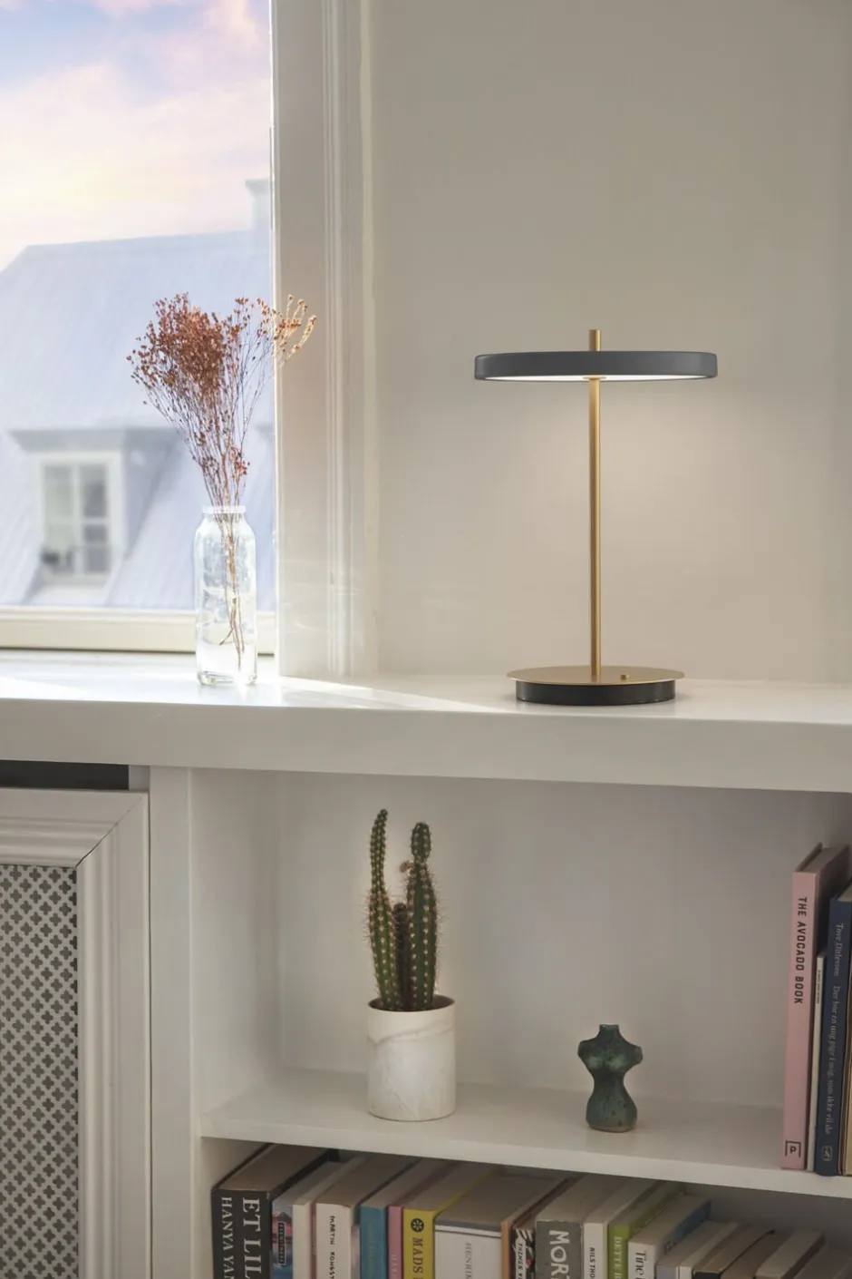 Trådløse Lamper<UMAGE Ateria Move Portable Table Lamp Anthracite