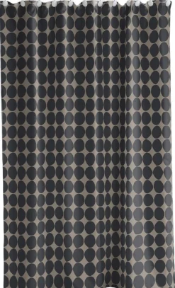 Badeforhæng<Södahl Badeforhæng 180x220 Bubbles Taupe