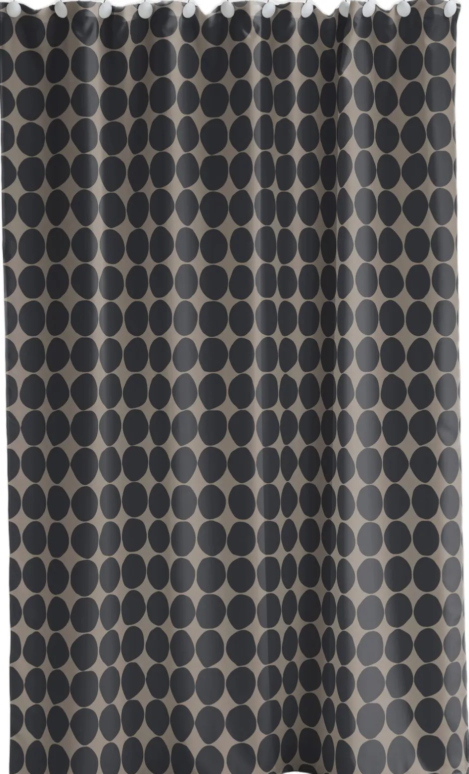 Badeforhæng<Södahl Badeforhæng 180x200 Bubbles Taupe