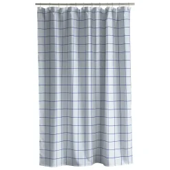Badeforhæng<Södahl Badeforhæng 180x220 Vista Linen blue