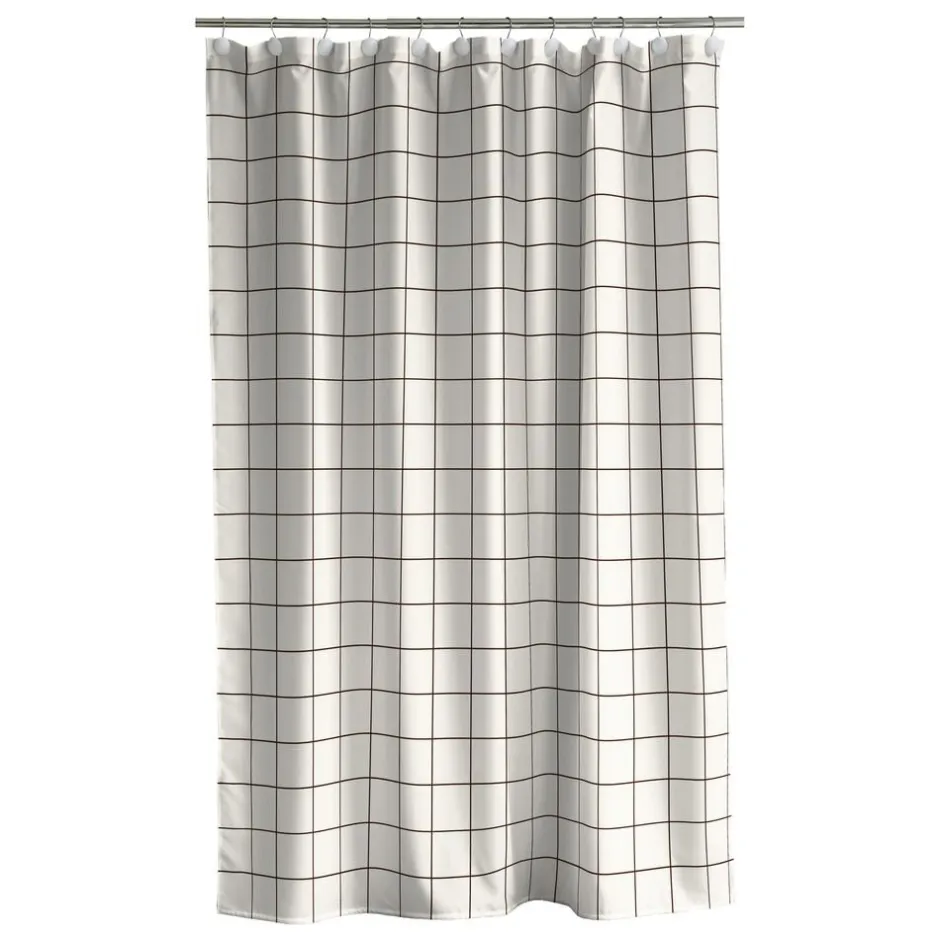Badeforhæng<Södahl Badeforhæng 180x220 Vista Offwhite