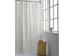 Badeforhæng<Södahl Badeforhæng 180x220 Vista Offwhite