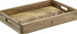 Opbevaring<Holm Bakke Sildeben 45,7 x 30,5 x 6,3 cm Akacietræ