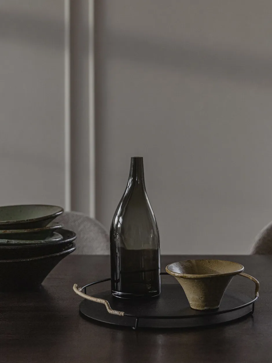 Tilbehør Til Bordet<Audo Copenhagen Balcony Serving Tray, Ø36,5, Black