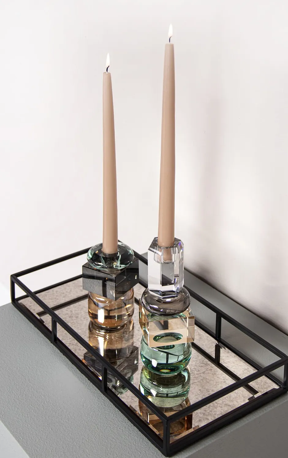 Lys & Lysestager<House of Sander Ballota lysestage