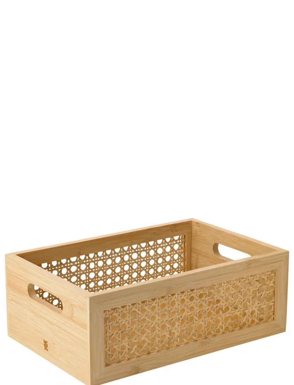Opbevaring<RIG TIG BAMBOO BOX opbevaringskasse W 20 cm bamboo