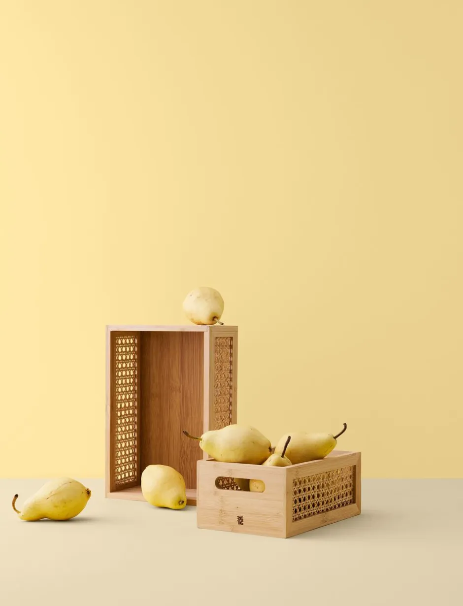Opbevaring<RIG TIG BAMBOO BOX opbevaringskasse W 20 cm bamboo