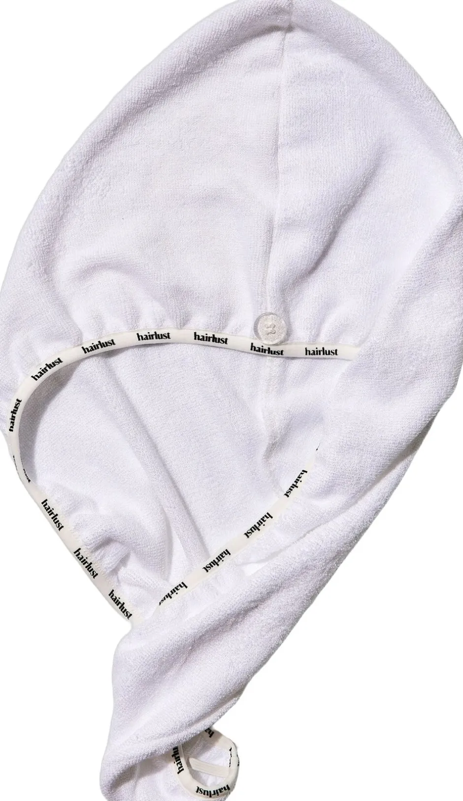 Håndklæder<Hairlust Bamboo Hair Towel Wrap, White