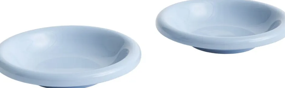 Skåle & Fade<Hay Barro Bowl-Set of 2-Light blue