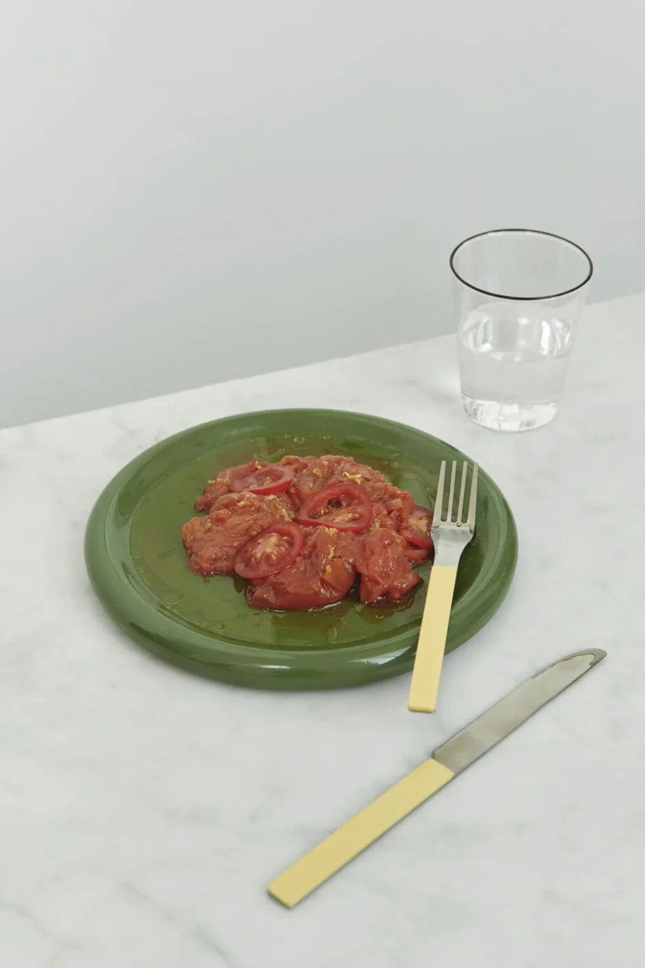 Tallerkener<Hay Barro Plate-Set of 2-Ø18-Green