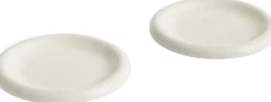 Tallerkener<Hay Barro Plate-Set of 2-Ø18-Off-white