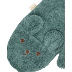 Håndklæder<Fabelab Bath Mitts - 2 pack - Bear and Bunny Wood thrush