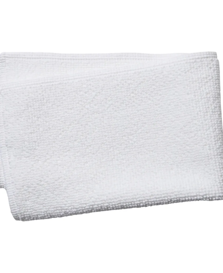 Bademåtter<Magasin du Nord Collection Bathmat stonewashed 50x80 white GOTS
