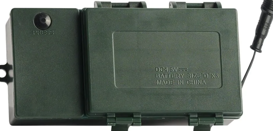 Elektriske Julelys<Uyuni Battery box, plain, Dark green