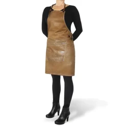 Tekstiler Til Køkkenet<DutchDeluxes BBQ Style Apron Gold Wash