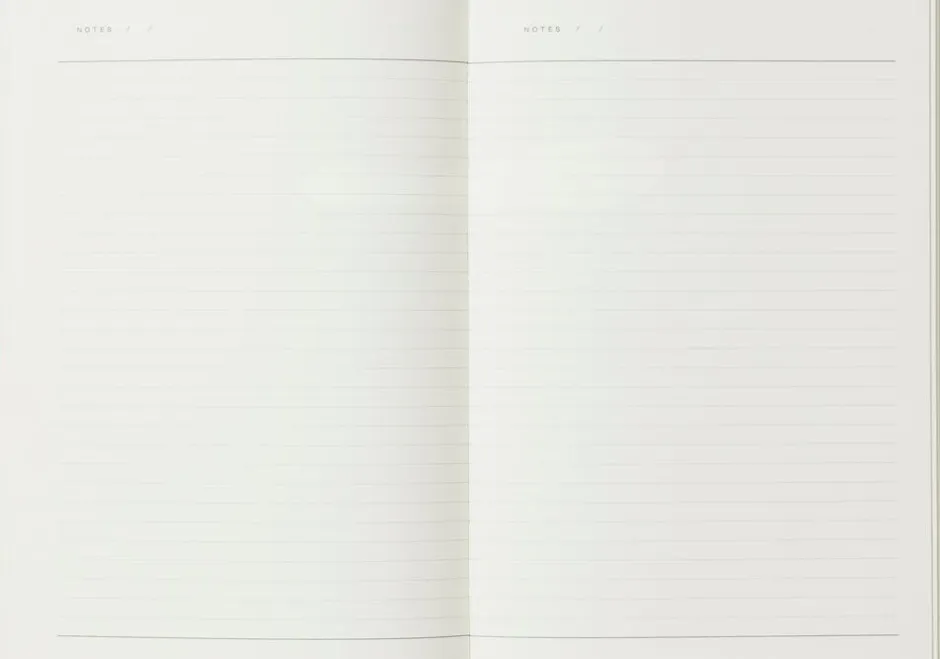 Kontorartikler<Notem BEA, Notebook with elastic band, New Sienna