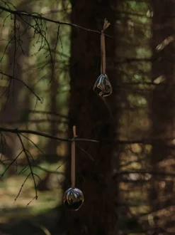 Juletræspynt<Ferm Living Bellure Baubles - Set of 2 - Silver