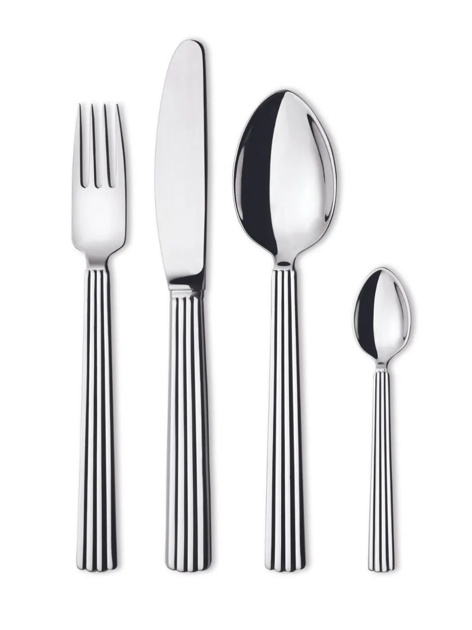 Bestik<Georg Jensen Bernadotte bestiksæt 4 dele