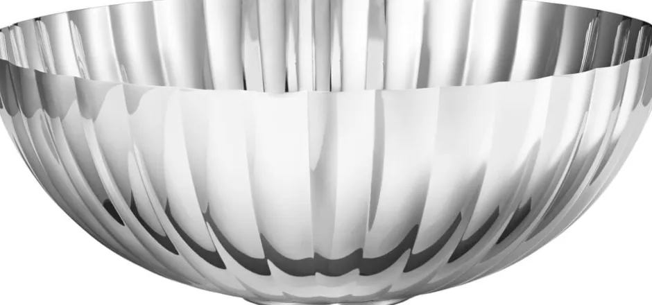 Skåle & Fade<Georg Jensen BERNADOTTE BOWL STAINLESS STEEL LARGE 260 MM