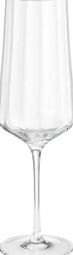 Glas<Georg Jensen BERNADOTTE champagneglas 27CL, 6 stk