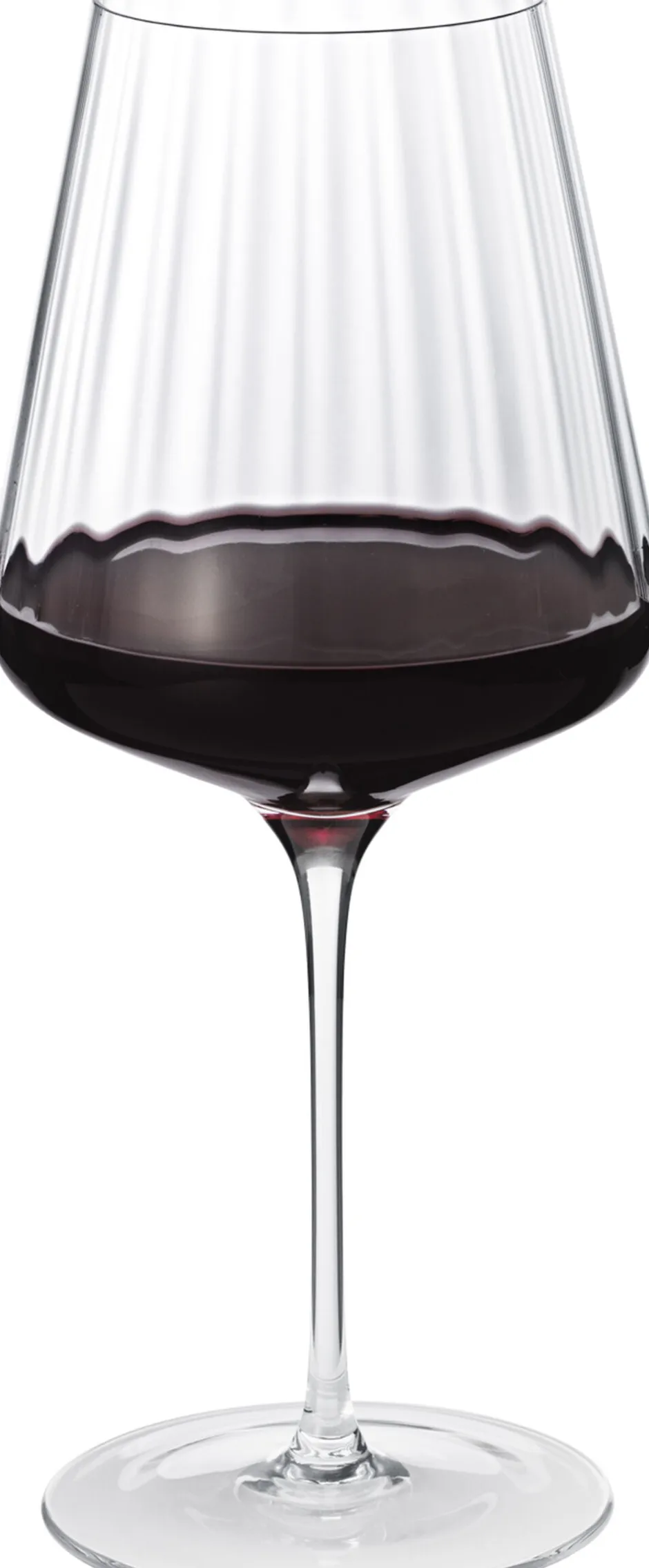 Glas<Georg Jensen BERNADOTTE RED WINE GLASS CRYSTALINE 54 CL, 6 PCS
