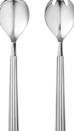 Bestik<Georg Jensen BERNADOTTE SALAD SERVING SET